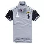 2019U ralph lauren hommes tee shirt sport big pony polo club gray